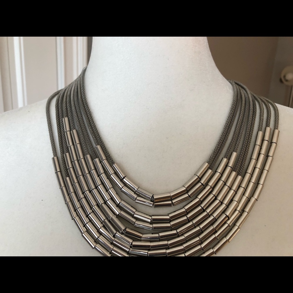 Necklace. Silver